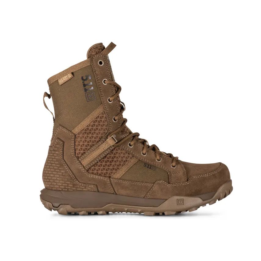 MEN'S 5.11 A/T 8" WATERPROOF NON-ZIP BOOT-Dark Coyote