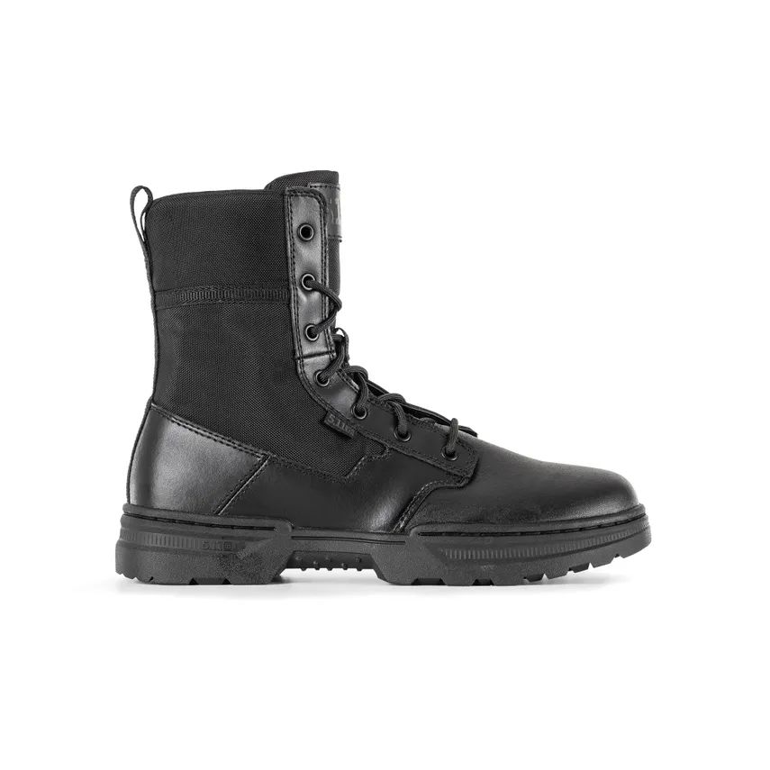 MEN'S SPEED 4.0 8" SIDE ZIP BOOT-Black