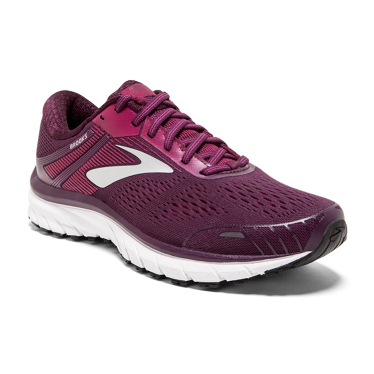 brooks Women\'s Adrenaline GTS 18 Purple / Pink / Silver