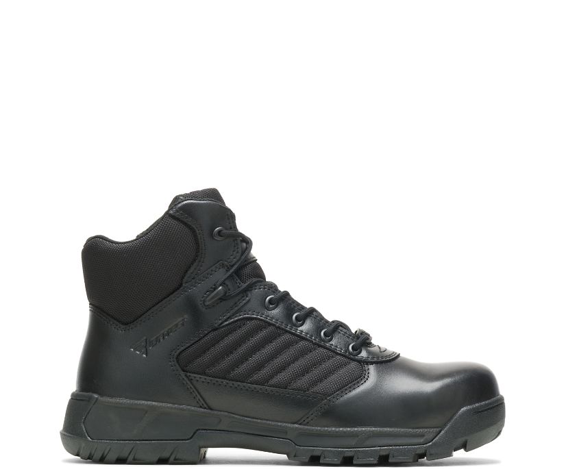 BATES BOOTS | MEN\'S TACTICAL SPORT 2 MID SIDE ZIP COMPOSITE TOE EH-BLACK