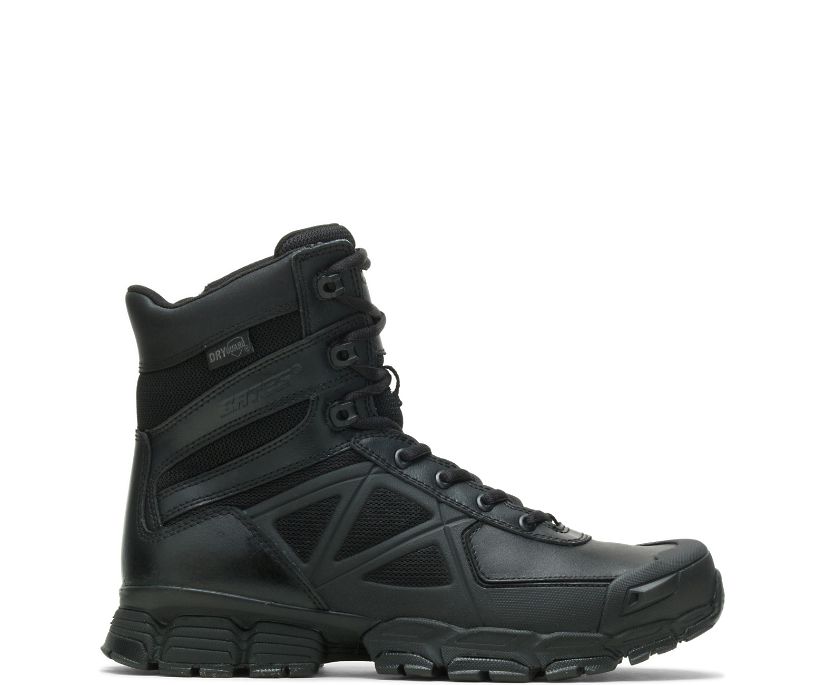 BATES BOOTS | MEN'S 8" VELOCITOR ZIP WATERPROOF BOOT-BLACK