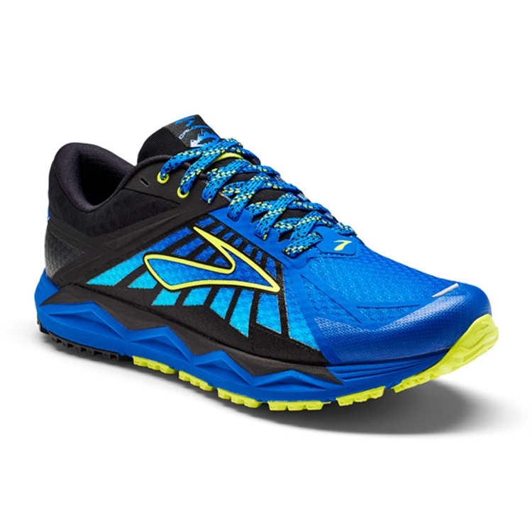 brooks Men's Caldera Brooks Blue / Lime / Blue