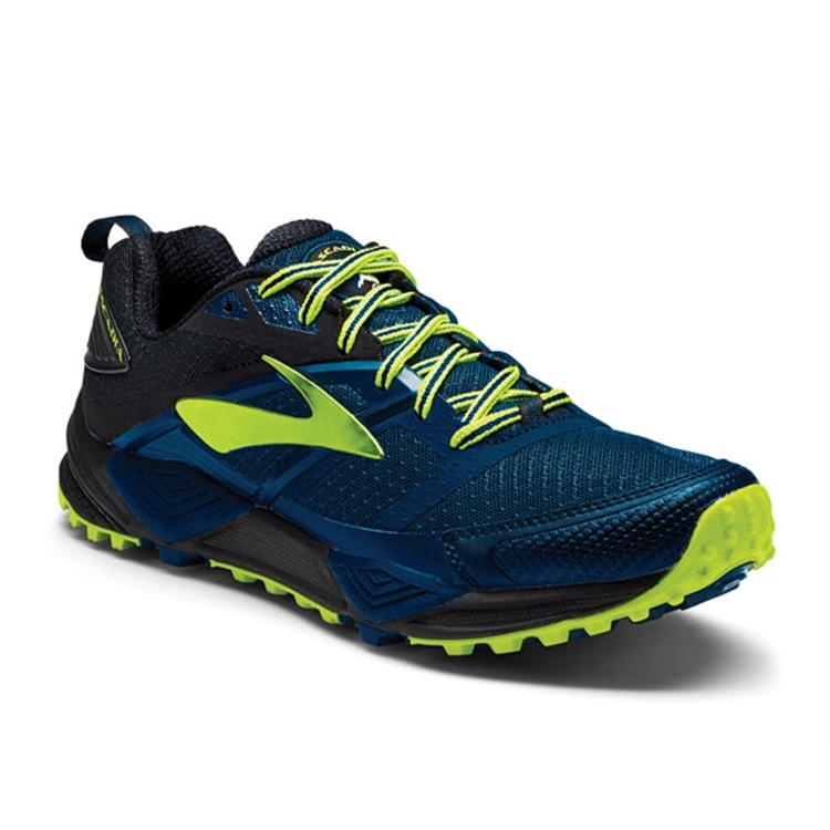 brooks Men\'s Cascadia 12 Blue / Black / Nightlife