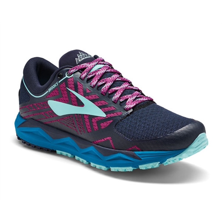 brooks Women\'s Caldera 2 Navy / Plum / Ice Blue