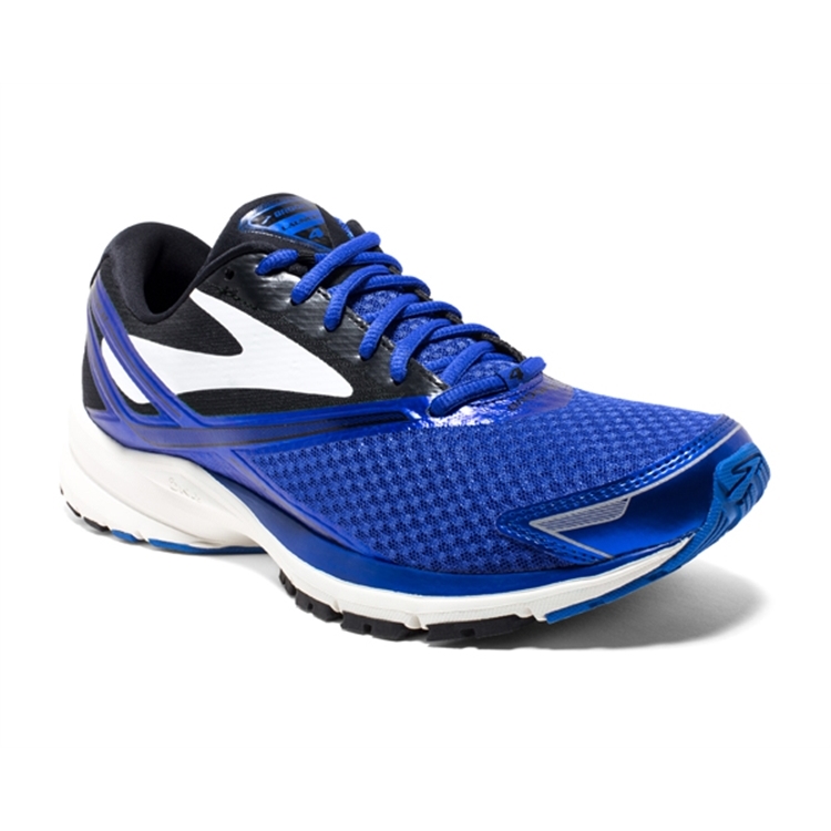 brooks Men's Launch 4 Brooks Blue / Black / White