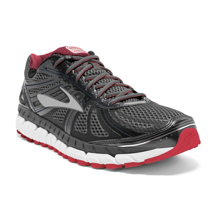 brooks Men's Beast 16 Black / Red