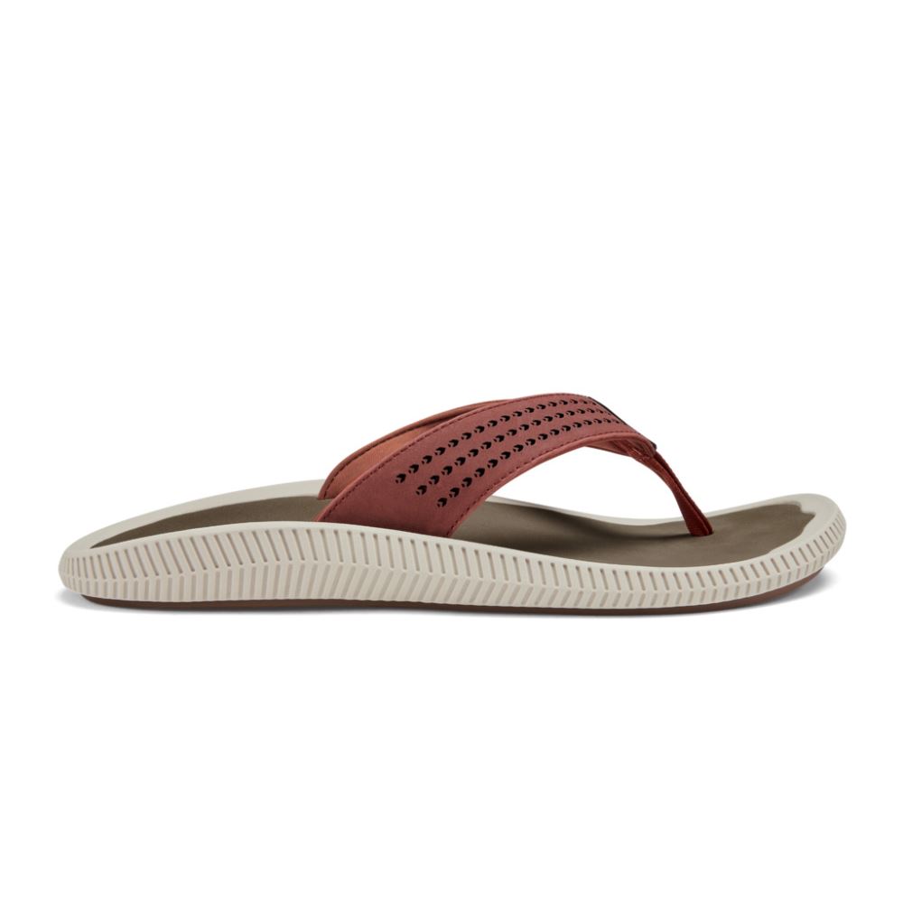 Ulele Men's Beach Sandals - Canoe / Mustang