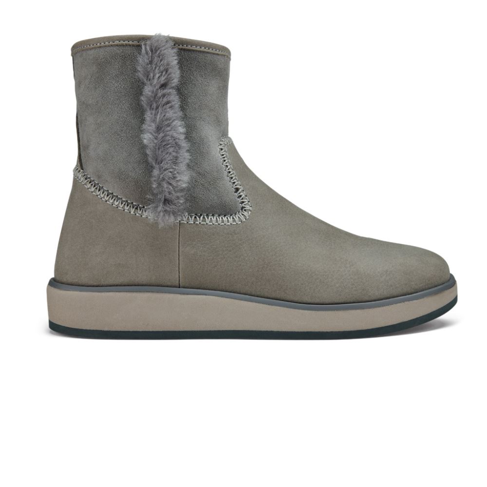 Pa\'ina Hulu Women\'s Shearling Boots - Fog