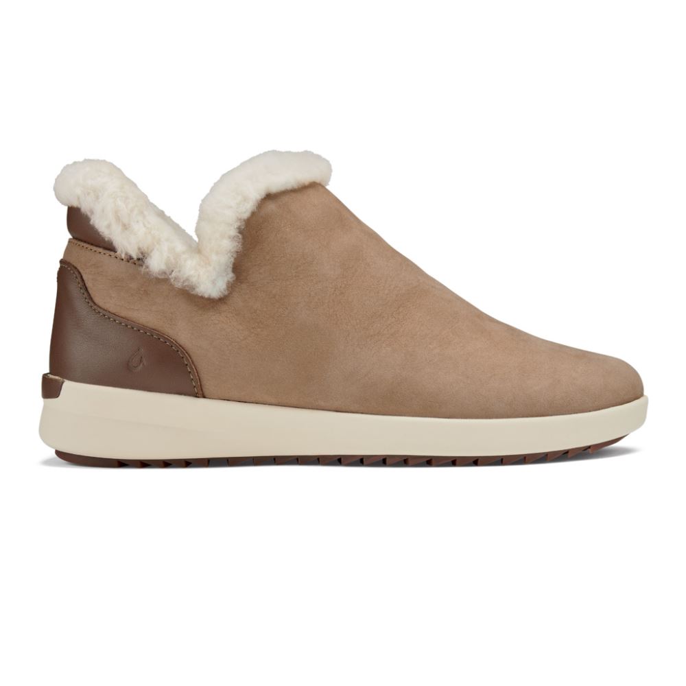 M??lua Hulu Women's Booties - Tan / Tapa