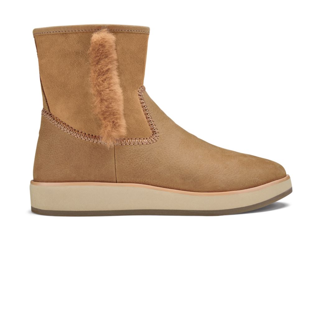 Pa'ina Hulu Women's Shearling Boots - Tan