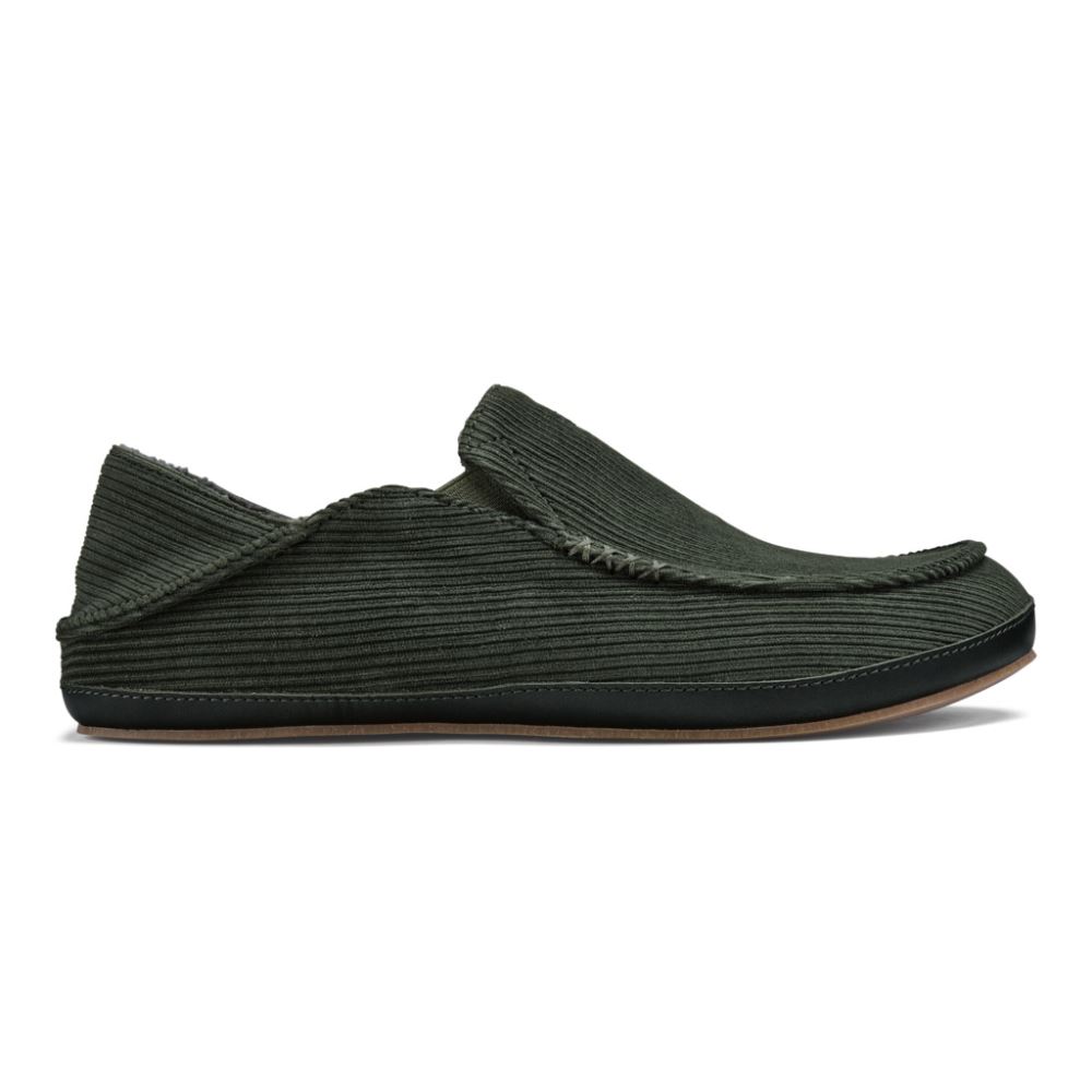 Moloa \'Ie Slipper Men\'s Corduroy Slippers - Nori