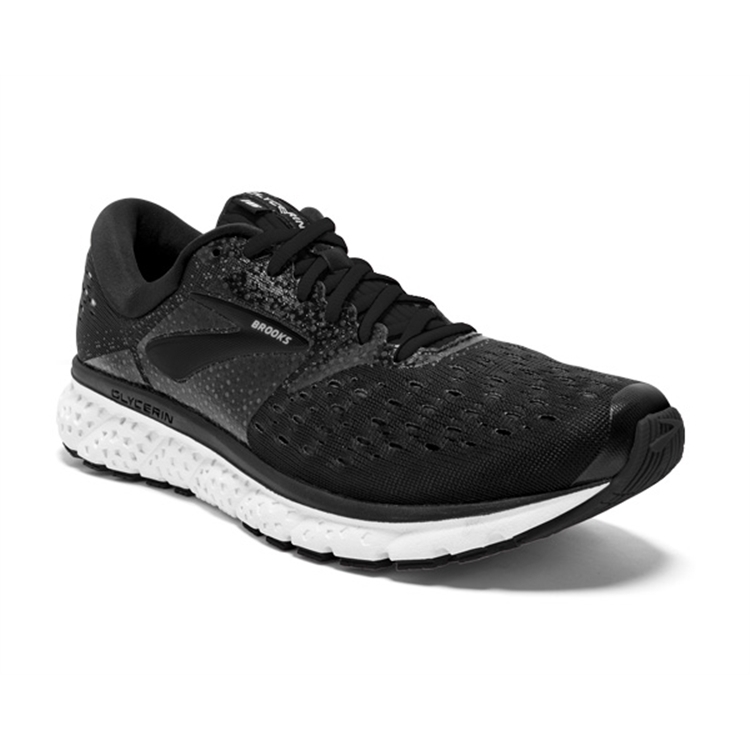 brooks Women\'s Glycerin 16 Black / White