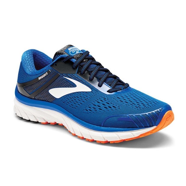 brooks Men\'s Adrenaline GTS 18 Blue / Black / Orange