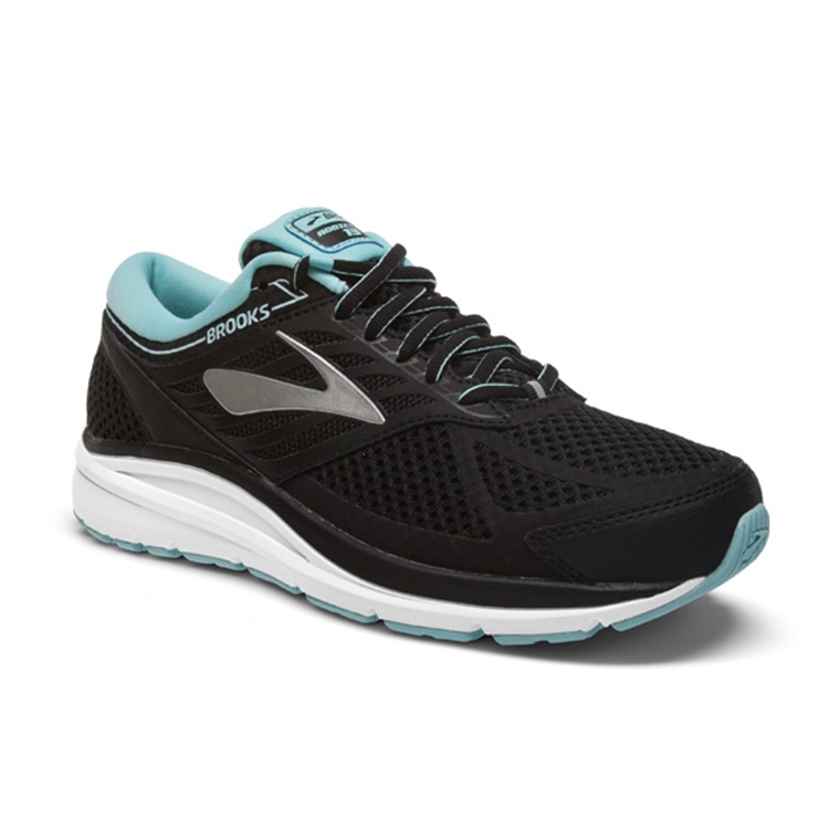 brooks Women\'s Addiction 13 Black / Angel Blue / Silver