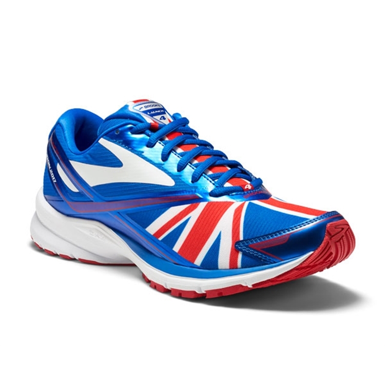 brooks Men's Launch 4 Electric Brooks Blue