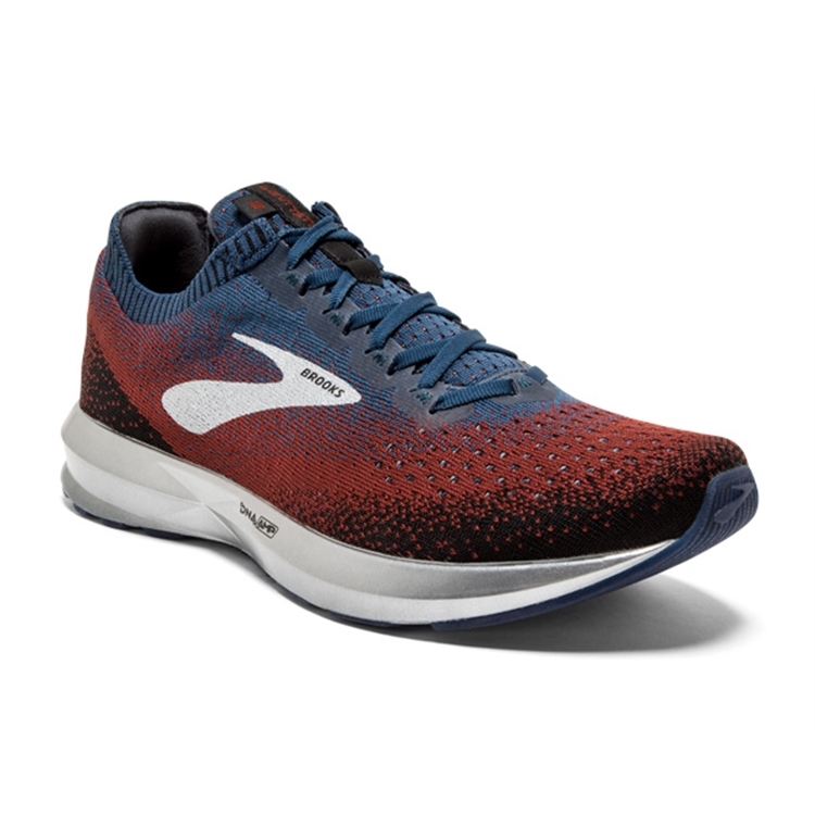 brooks Men\'s Levitate 2 Chili / Navy / Black