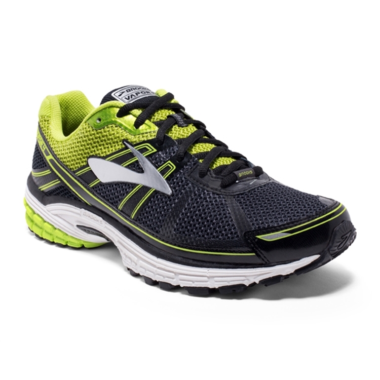 brooks Men\'s Vapor 4 Anthracite / Lime / Silver