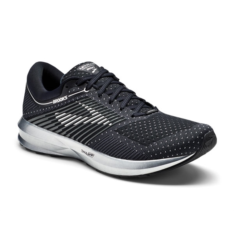 brooks Men's Levitate Black / Ebony / Silver