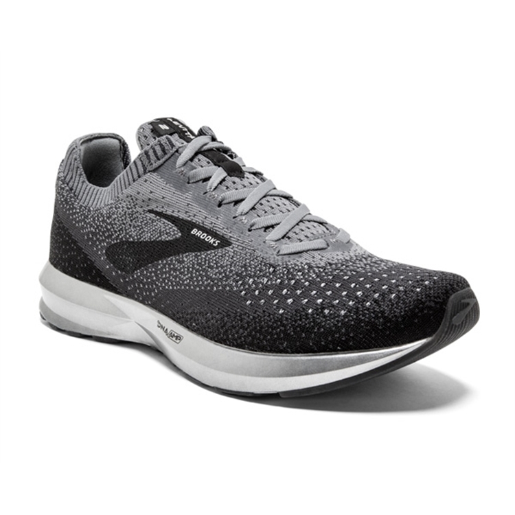 brooks Men\'s Levitate 2 Black / Grey / Ebony