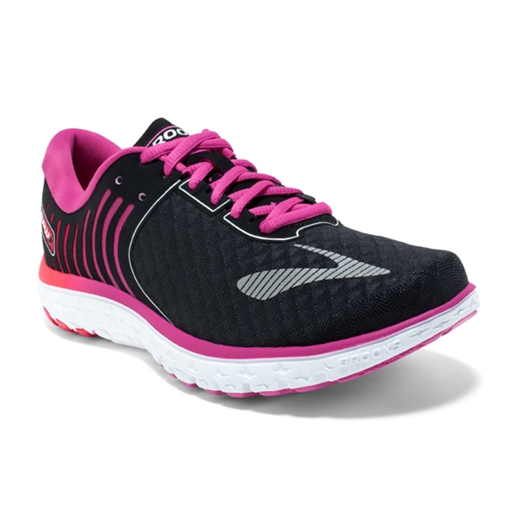 brooks Women's PureFlow 6 Black / Rose Violet