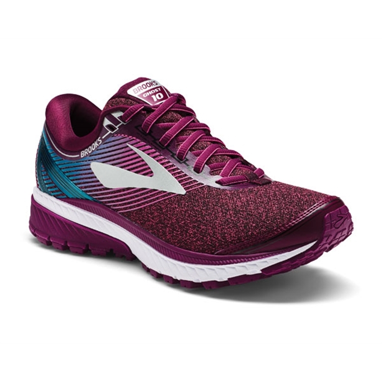 brooks Women\'s Ghost 10 Purple / Pink / Teal