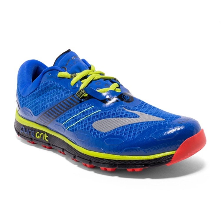 brooks Men's PureGrit 5 Blue / Black / Lime