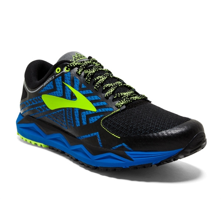 brooks Men\'s Caldera 2 Blue / Black / Lime