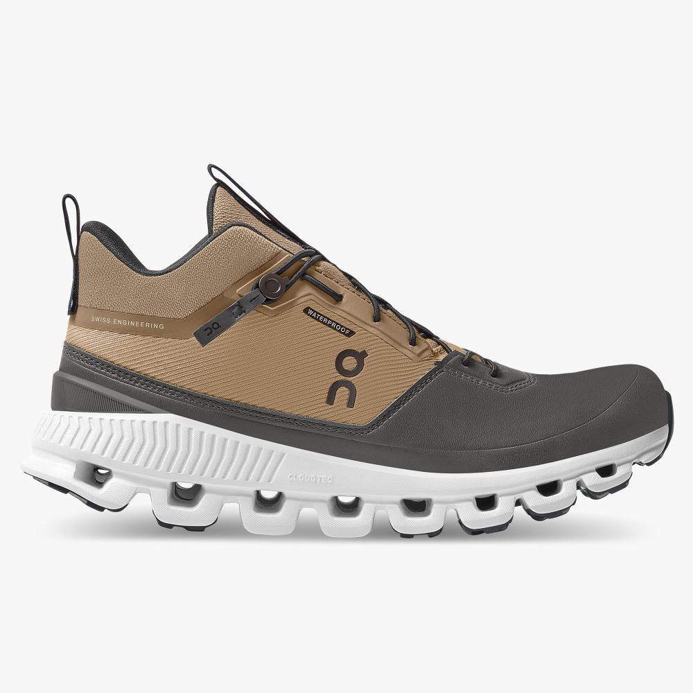 On Cloud Hi - High Top Sneaker - Chai | Magnet