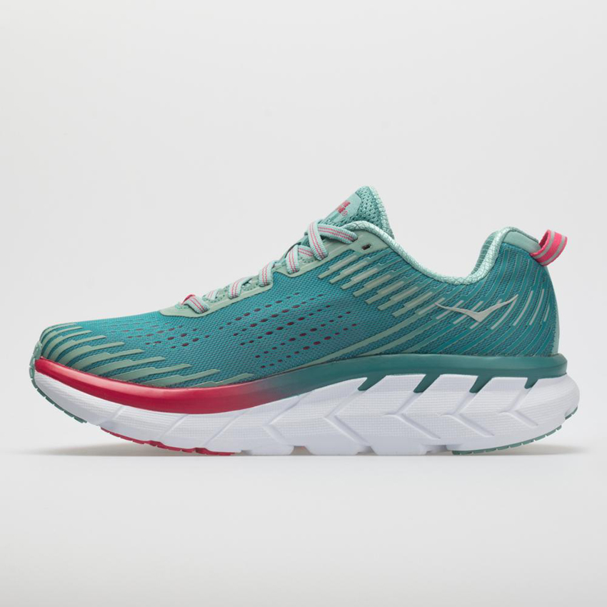 Hoka One One Clifton 5 Women\'s Green-Blue Slate/Canton Cheap sales