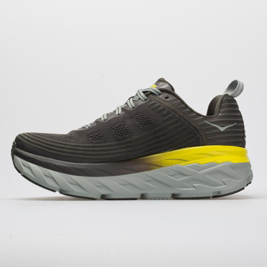 Hoka One One Bondi 6 Men\'s Black Olive/Pavement Online large discount inventory clearing