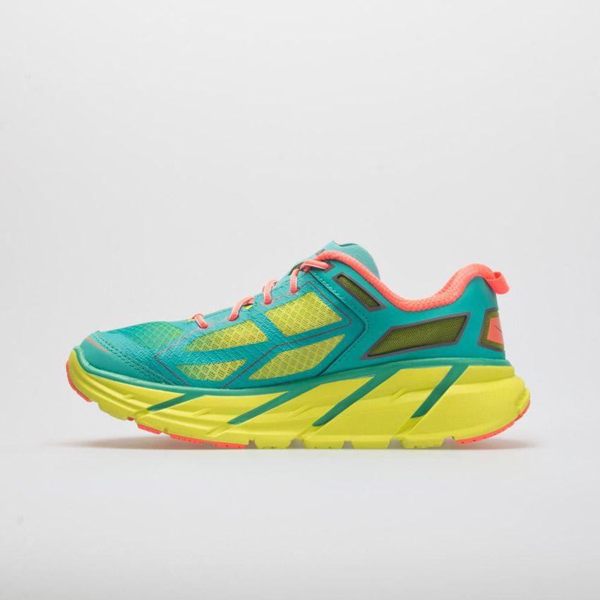 Hoka One One Clifton 1 Women\'s Acid/Aqua/Neon/Coral