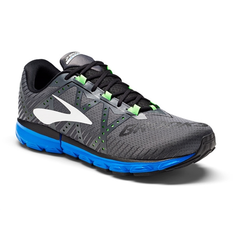 brooks Men\'s Neuro 2 Anthracite / Blue / Green