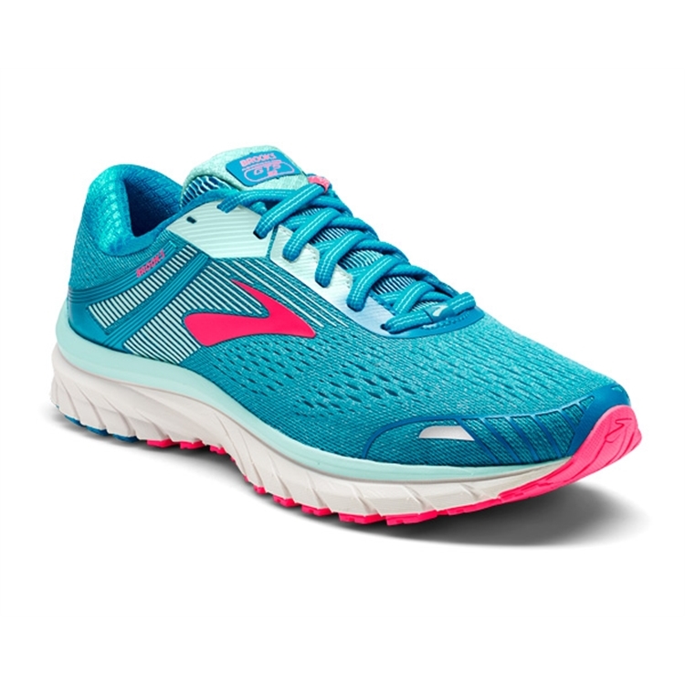 brooks Women\'s Adrenaline GTS 18 Blue / Mint / Pink