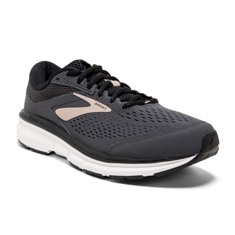 brooks Men\'s Dyad 10 Grey / Black / Tan