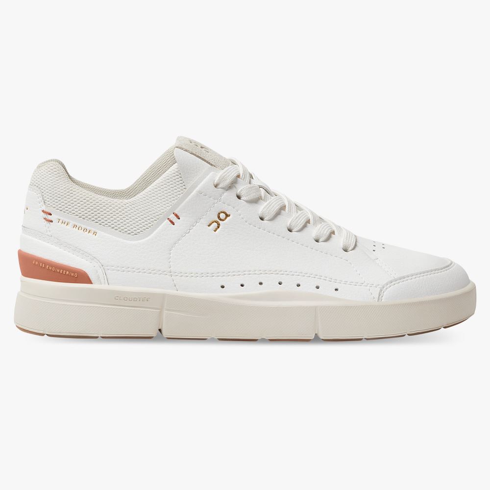 On THE ROGER: tennis-inspired sneaker by On & Roger Federer - White | Sienna