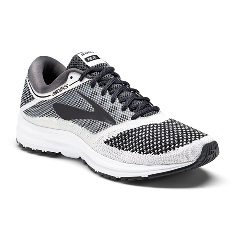 brooks Women\'s Revel White / Anthracite / Black