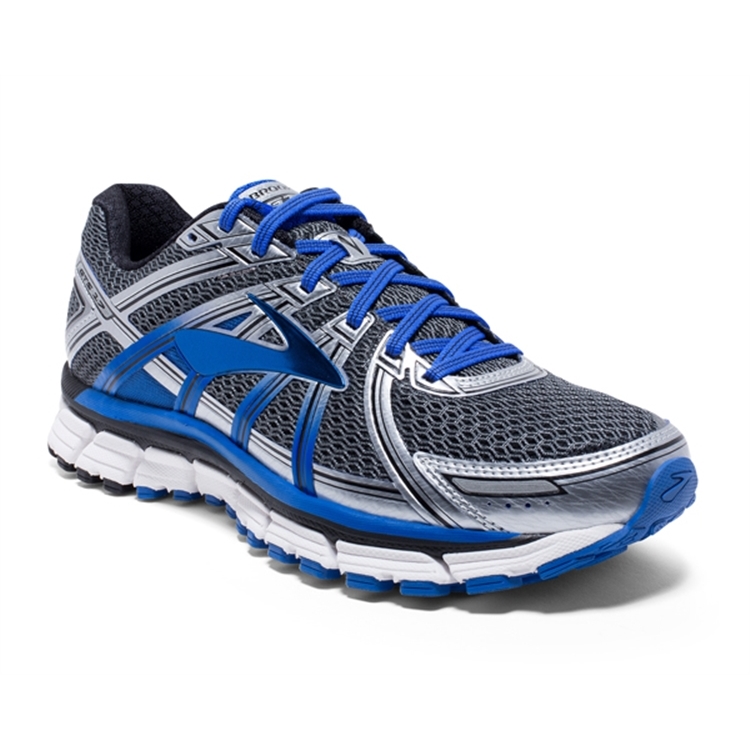 brooks Men's Adrenaline GTS 17 Anthracite / Blue