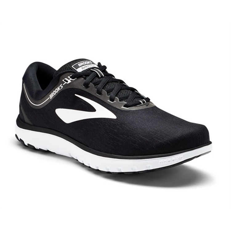 brooks Men\'s PureFlow 7 Black / White