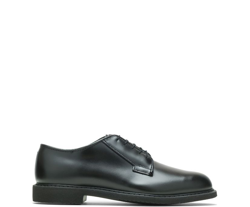 BATES BOOTS | MEN'S BATES LITES BLACK LEATHER OXFORD-BLACK