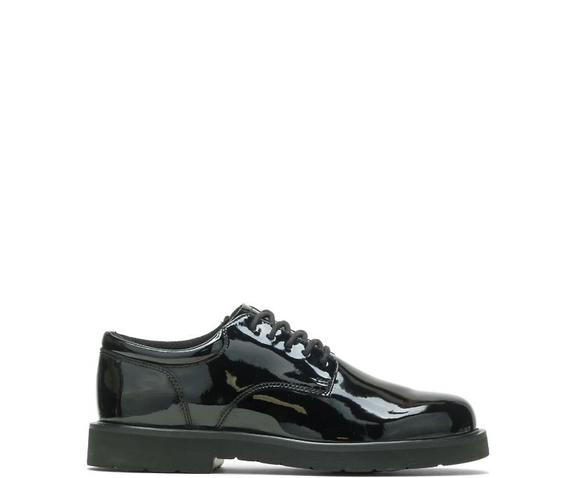 BATES BOOTS | MEN'S HIGH GLOSS DUTY OXFORD-BLACK